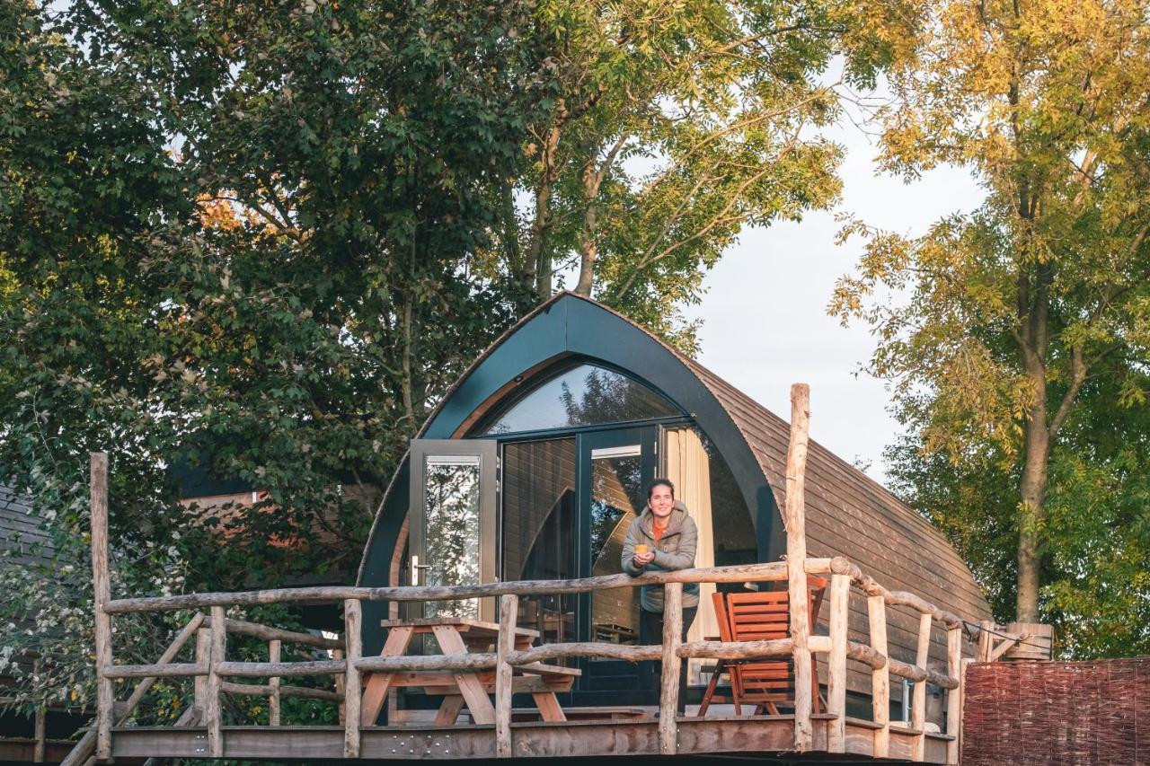 Boomhuis - Vakantiepark de Schreiershoek Dokkum Buitenkant foto
