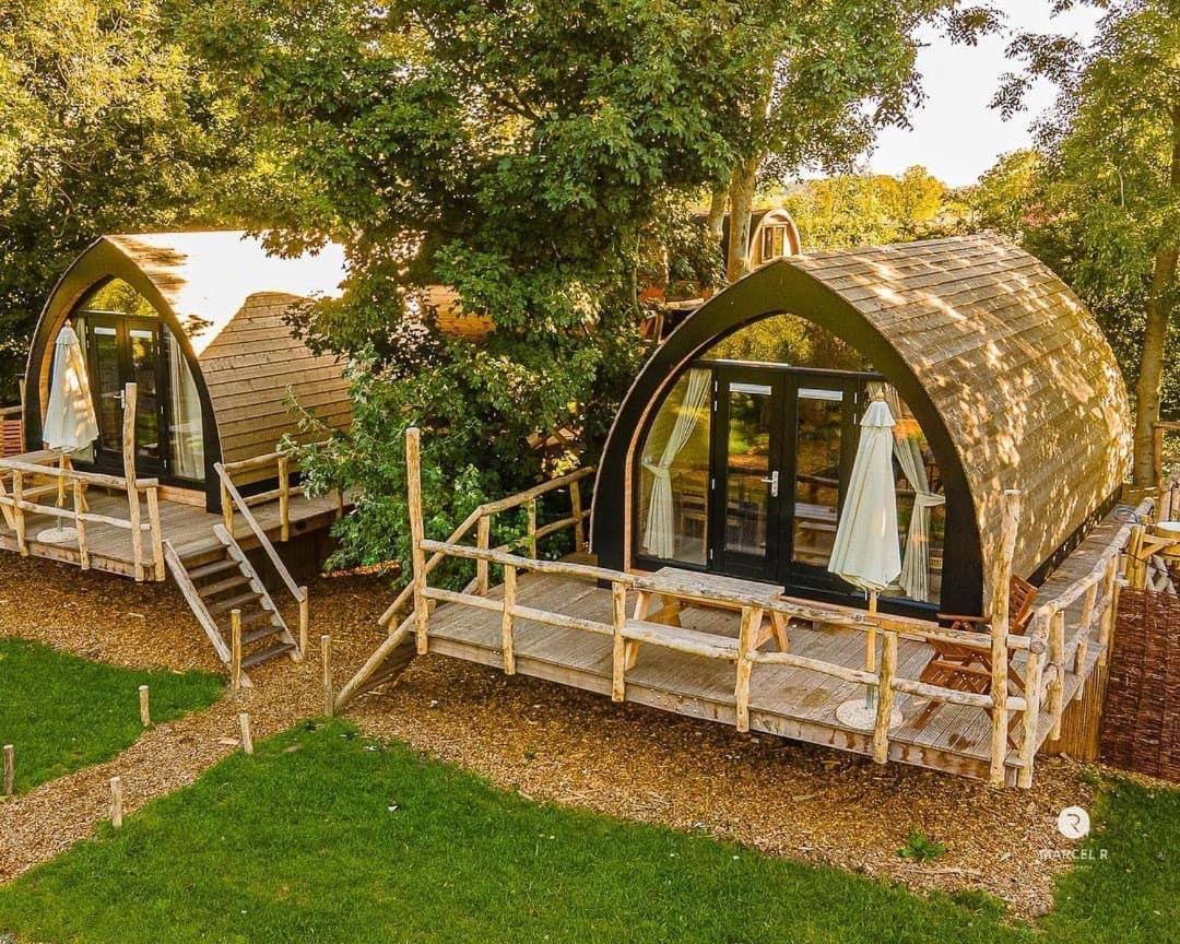 Boomhuis - Vakantiepark de Schreiershoek Dokkum Buitenkant foto