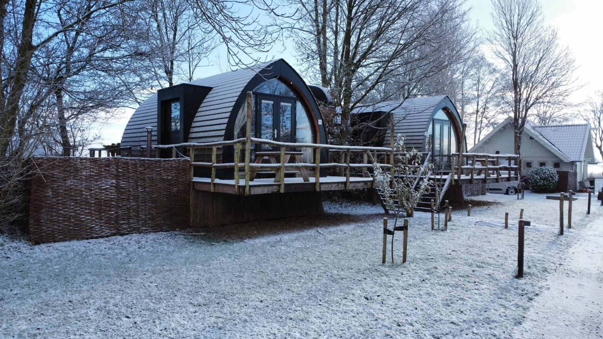 Boomhuis - Vakantiepark de Schreiershoek Dokkum Buitenkant foto